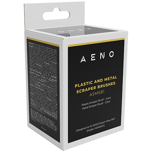 AENO  для SM1Plastic scraper brush+Metal scraper brush для steam mop SM1  (Plastic Scraper Brush - 2 pcs Metal Scraper Brush - 2 pcs)