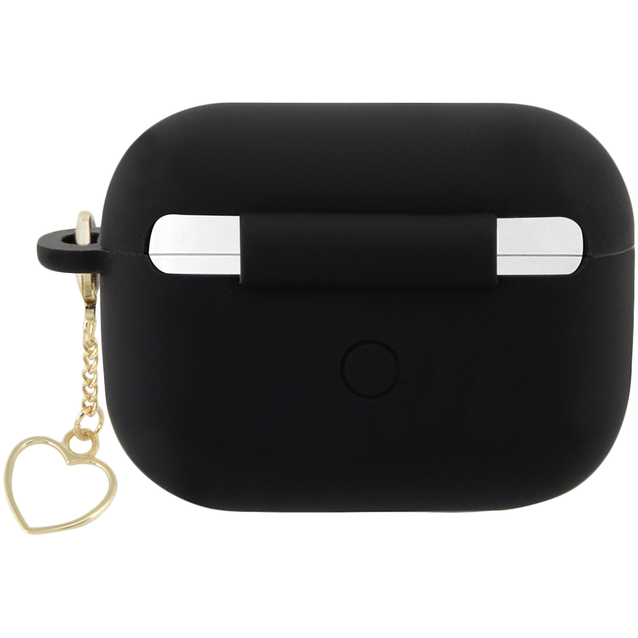 Чехол GUESS Silicone Script logo  Чёрный для AirPods Pro (Gen2)