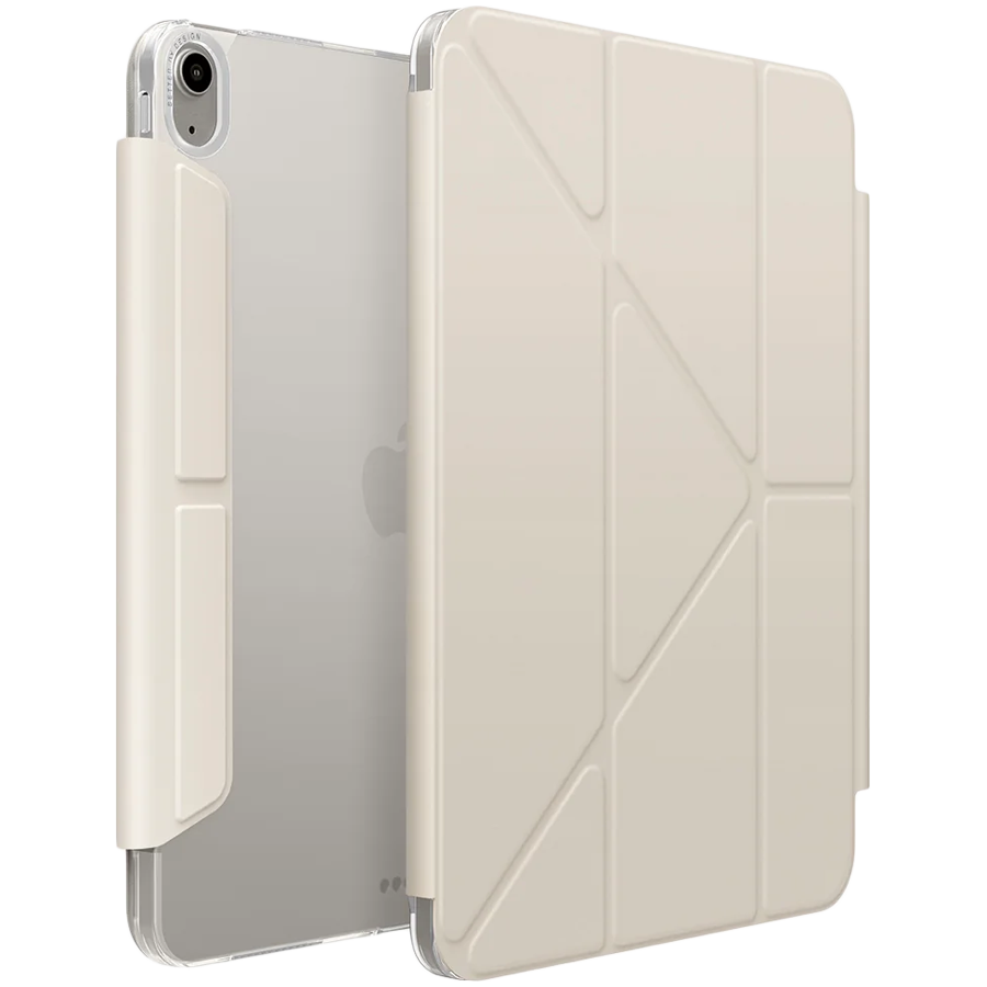 Uniq для iPad Air 13 (2024) чехол Camden Click Ivory
