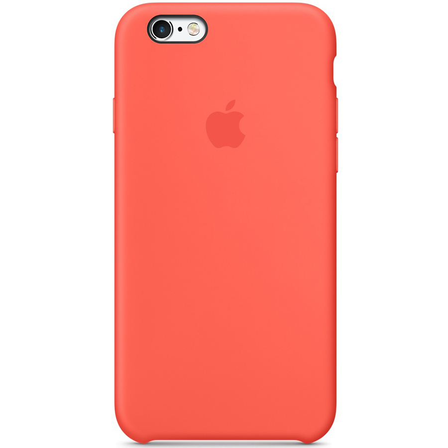 Защитный чехол APPLE силиконовый Абрикосовый для iPhone 6/6s