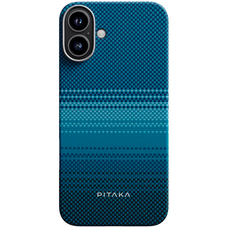 Чехол PITAKA Tactile Woven с MagSafe Moonrise для iPhone 16