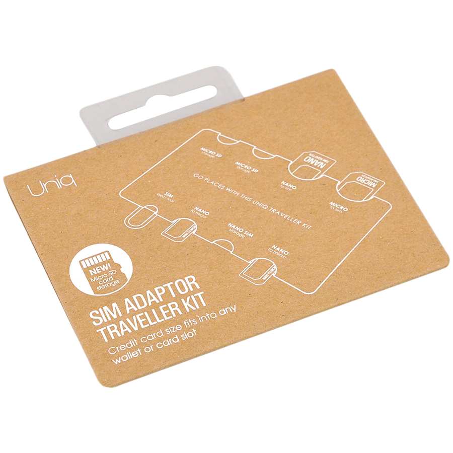 UNIQ Адаптер для SIM-карт Traveller 7 в 1