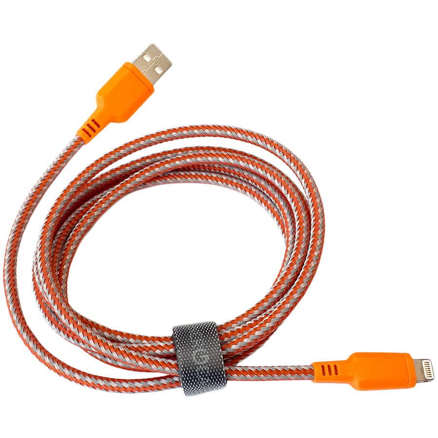 ENERGEA Кабель-переходник с USB на Lightning Nylotough