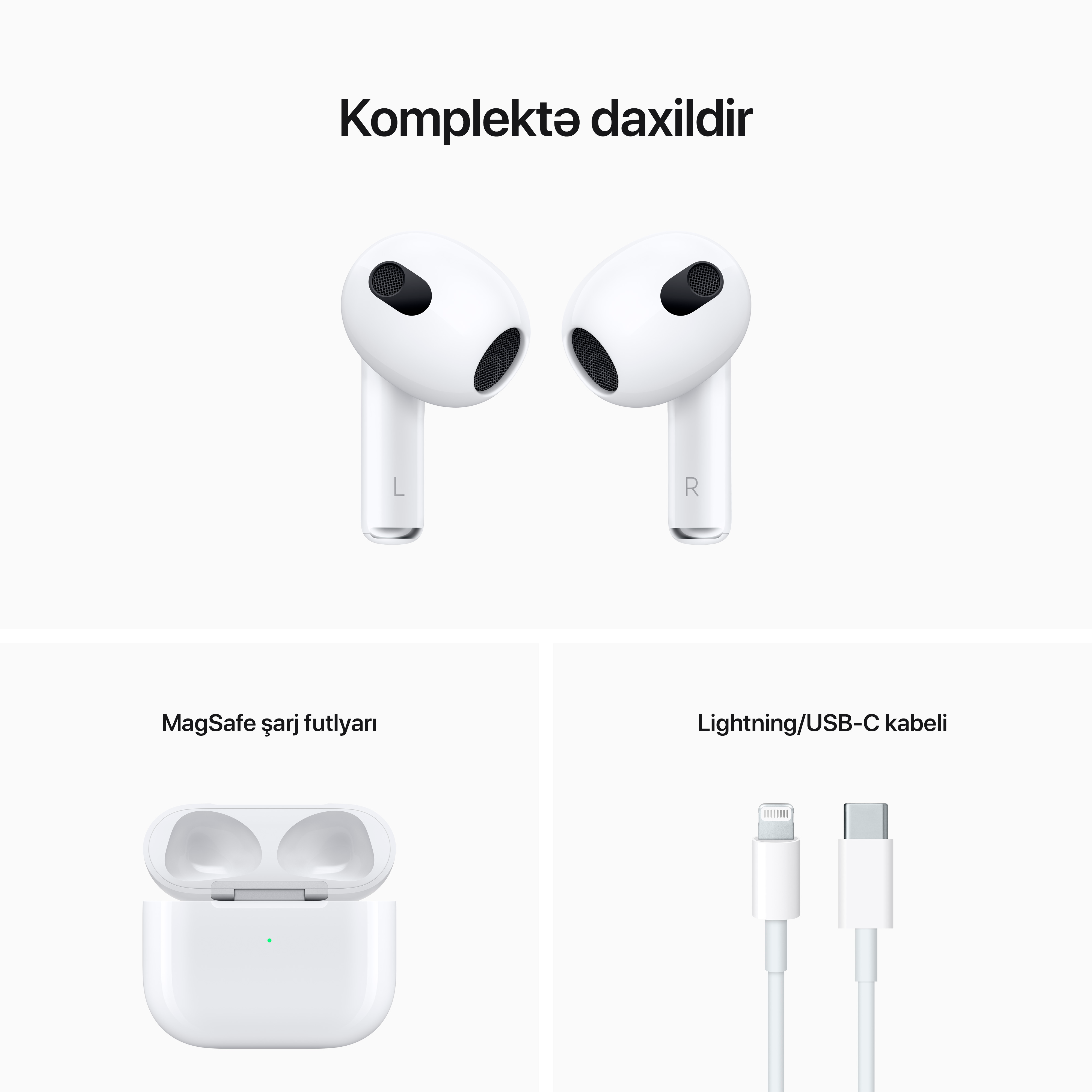 AirPods 3 with Lightning Chargering Case