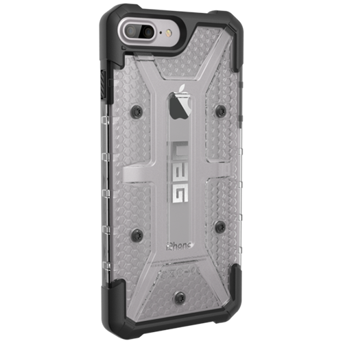 Защитный чехол UAG Plasma ICE  Прозрачный серый для iPhone 7 Plus/8 Plus