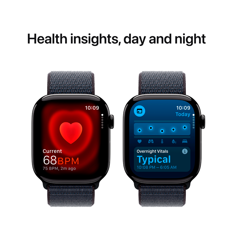 Apple Watch Series 10 GPS  Ink Sport Loop, 46мм, Оникс