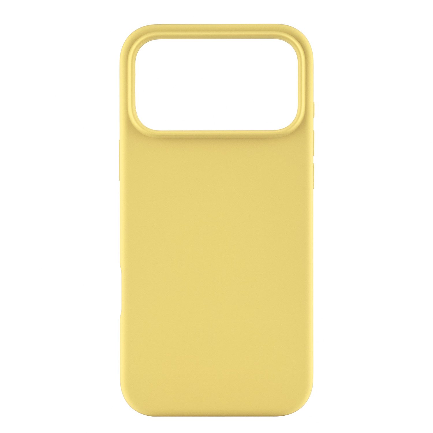 Чехол защитный uBear Touch Mag Case для iPhone 17 Pro Max, MagSafe совместимый, силикон, софт-тач, светло-желтый