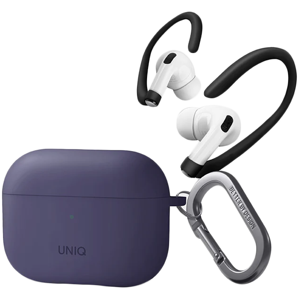 Чехол UNIQ NEXO  Пурпурный для AirPods Pro (Gen2)