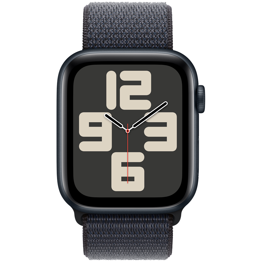 Apple Watch SE GPS Gen.2 (2024)  Ink Sport Loop, 40мм, Тёмная ночь