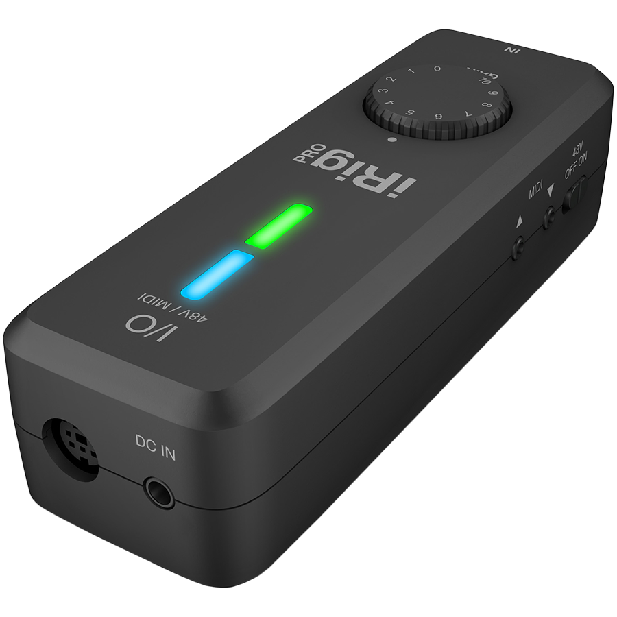 IK Multimedia iRig PRO I/O – универсальный мобильный аудио/MIDI-интефейс для работы с MAC и устройствами на платформе iOS.