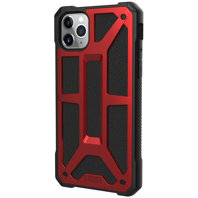 Защитный чехол UAG MONARCH  Багровый красный для iPhone 11 Pro Max