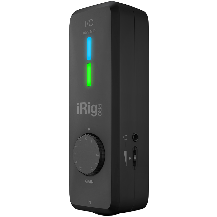 IK Multimedia iRig PRO I/O – универсальный мобильный аудио/MIDI-интефейс для работы с MAC и устройствами на платформе iOS.