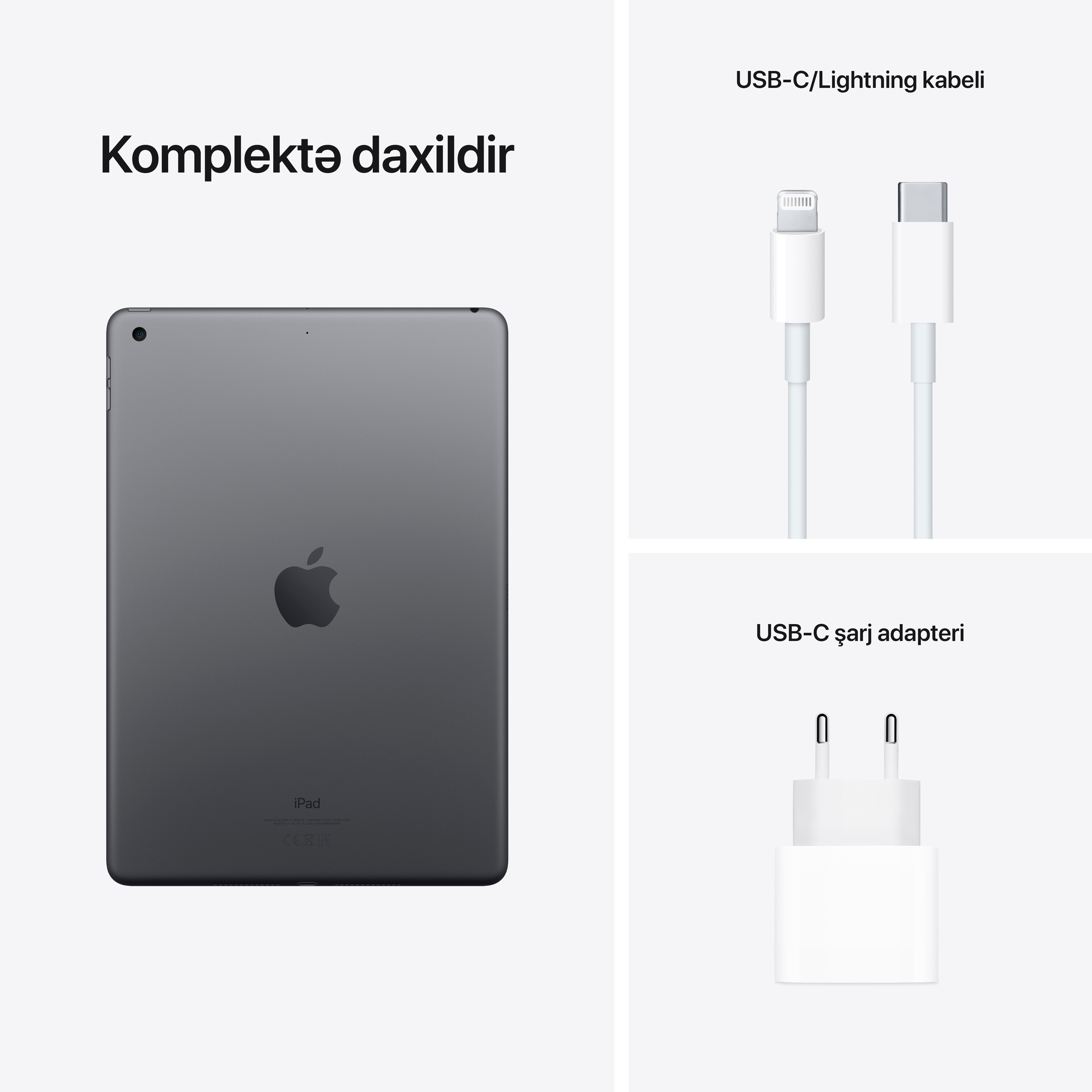 iPad 10.2 9 Gen, 64 ГБ Wi-Fi 2021, Space Gray