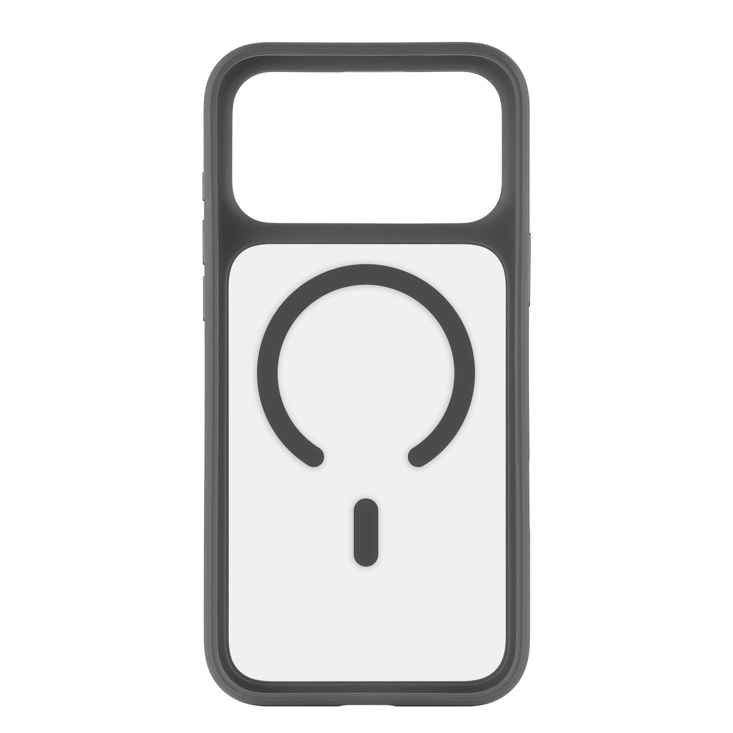 Чехол защитный uBear Shade Case для iPhone 17 Pro Max, MagSafe совместимый, усиленный, силк-тач, серый