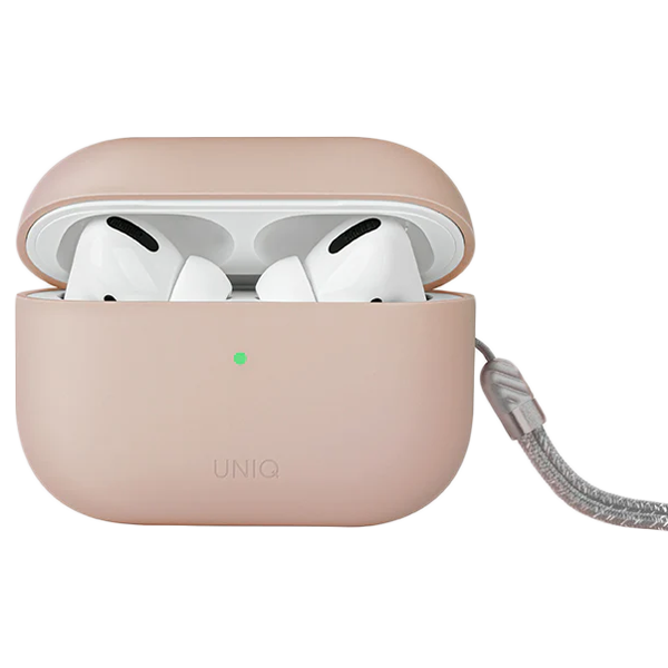 Чехол UNIQ LINO  Розовый для AirPods Pro (Gen2)