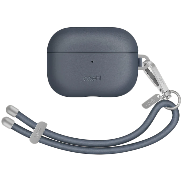 Uniq для Airpods Pro 2 чехол COEHL Haven with handstrap Sapphire Blue