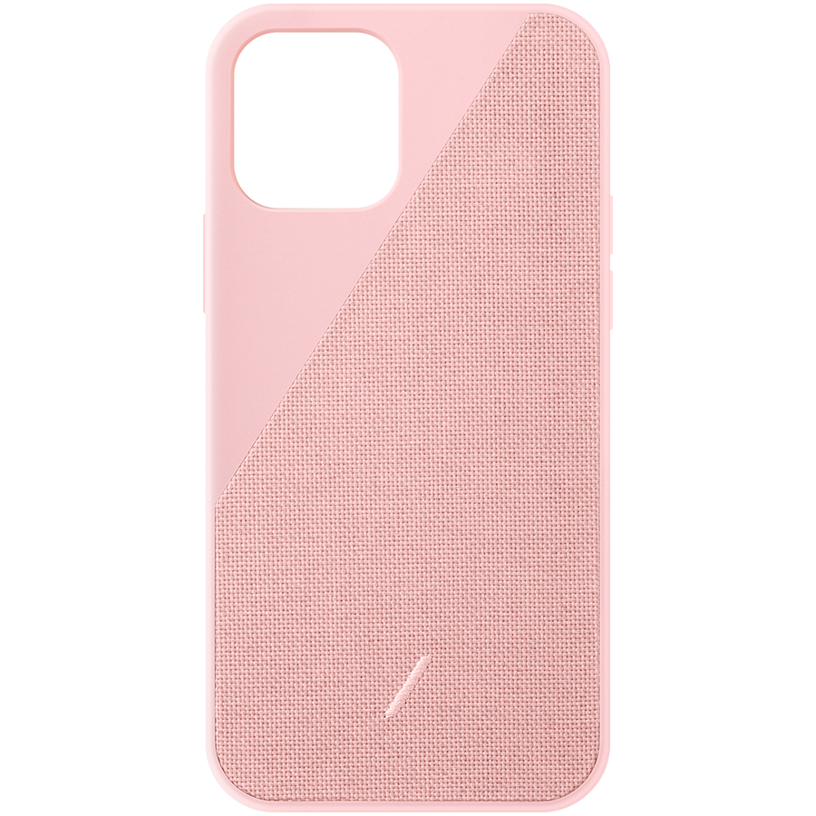 CCAV-ROS-NP20S CLIC CANVAS  чехол защитный для iPhone 12 mini  розовый  ткань