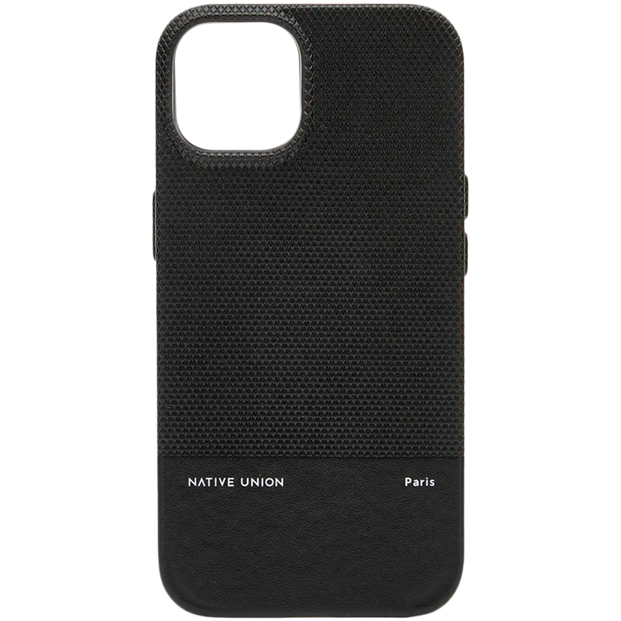 Native Union WFACSE-BLK-NP22 (RE)CLASSIC CASE  чехол защитный для iPhone 14  цвет: черный.
