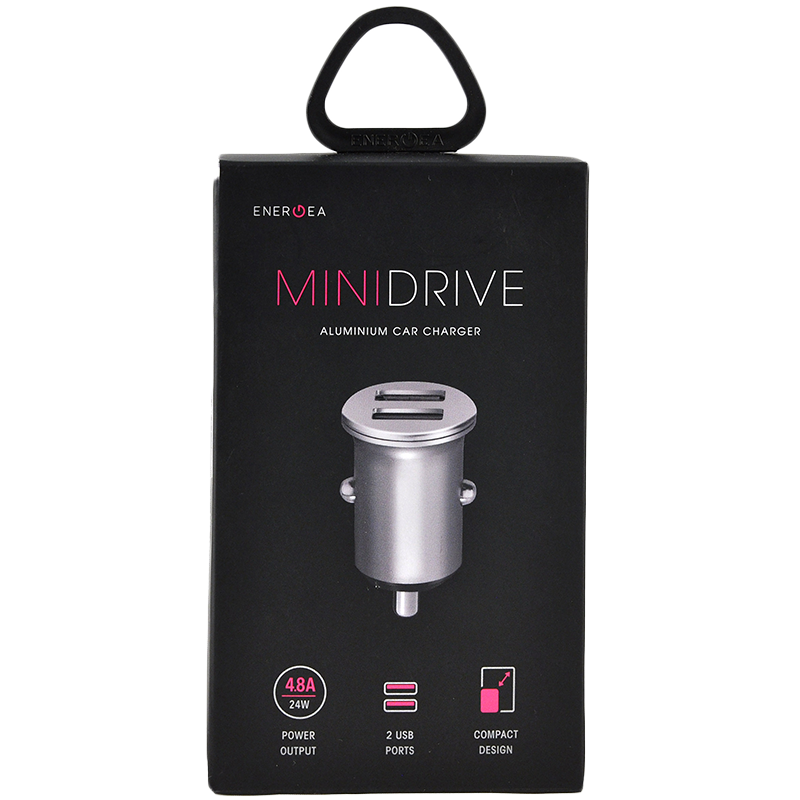 ENERGEA Автомобильное зарядное устройство Mini Drive 2 USB 4.8A