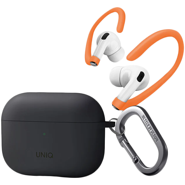 Чехол UNIQ NEXO  Серый для AirPods Pro (Gen2)