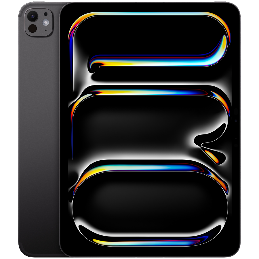 iPad Pro 11", (M4, 2024), 2TB, Wi-Fi+Celular, Нанотекстурное стекло, Черный космос