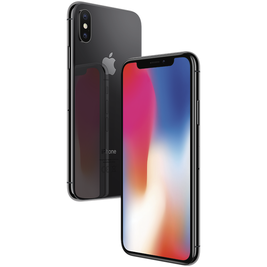 iPhone X, 256 ГБ, Серый космос