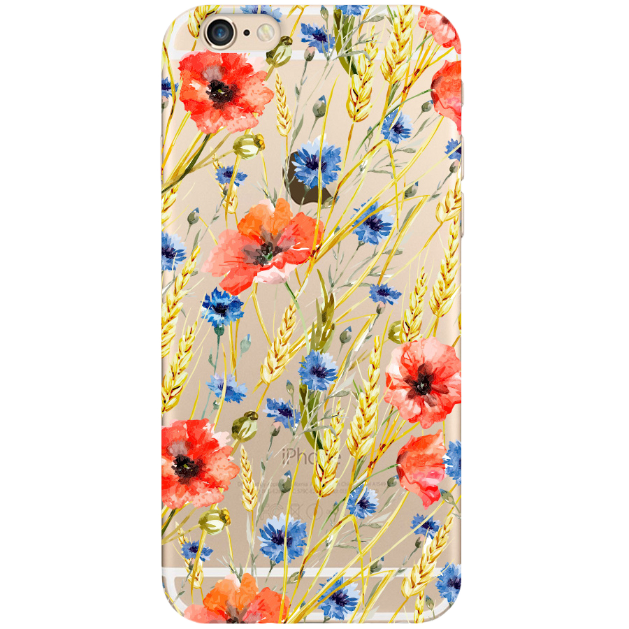 Защитный чехол DEPPA Art Case  Flower для iPhone 6/6s
