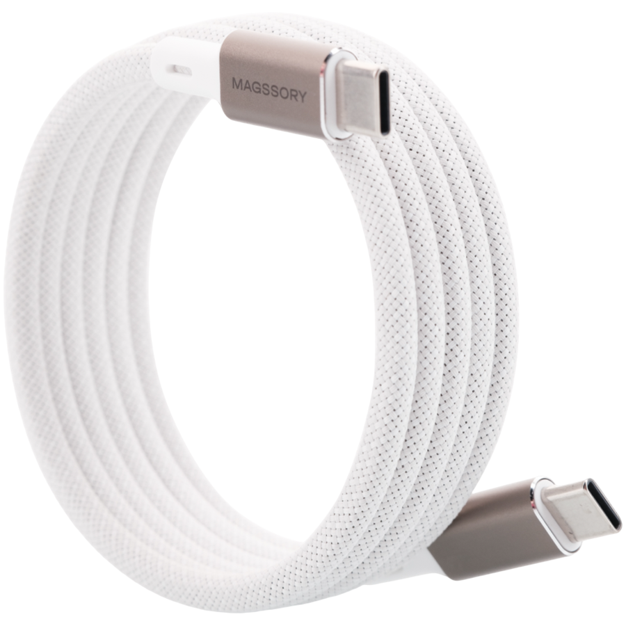 Кабель Magssory CBL001 USB-C 60W 1.2м Титан (CBL001t)