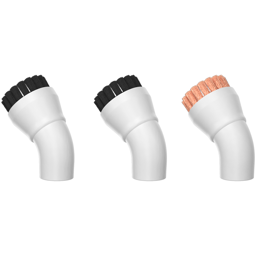 AENO  для SM2Plastic scraper brush+Metal scraper brush для steam mop SM2  (Nylon - 2pcs, Metal - 1pc)