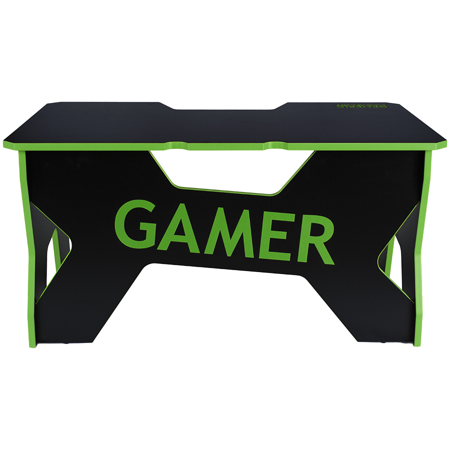 GENERIC COMFORT Gaming table Gamer2/DS/NO, Чёрный/Зеленый