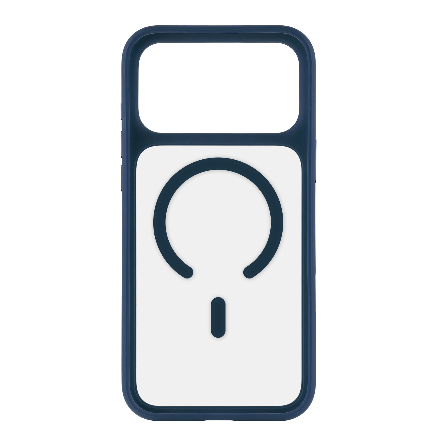 Чехол защитный uBear Shade Case для iPhone 17 Pro Max, MagSafe совместимый, усиленный, силк-тач, синий