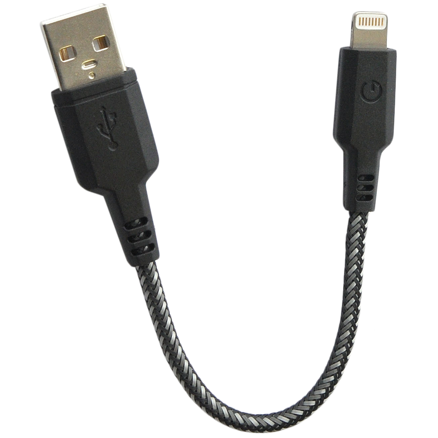 ENERGEA Кабель-переходник с USB на Lightning Nylotough