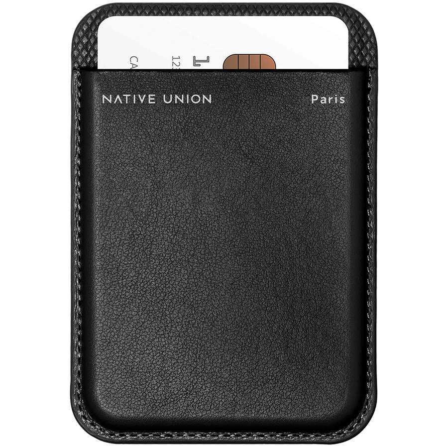 (RE)CLASSIC CARD WALLET чехол для пластиковых карт NATIVE UNION, цвет: черный